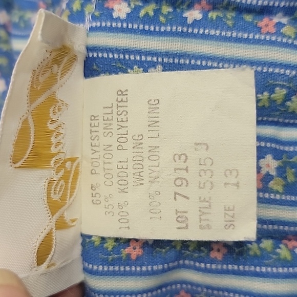 Blue Striped Women's Robe - Picture 3 of 9